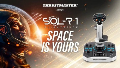 图马斯特进军“太空模拟”领域，推出全新 Sol-R 1 飞行游戏摇杆