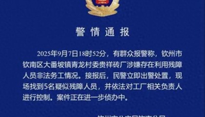 广西钦州黑砖厂丧尽天良 非法控制残障人员苦力搬砖