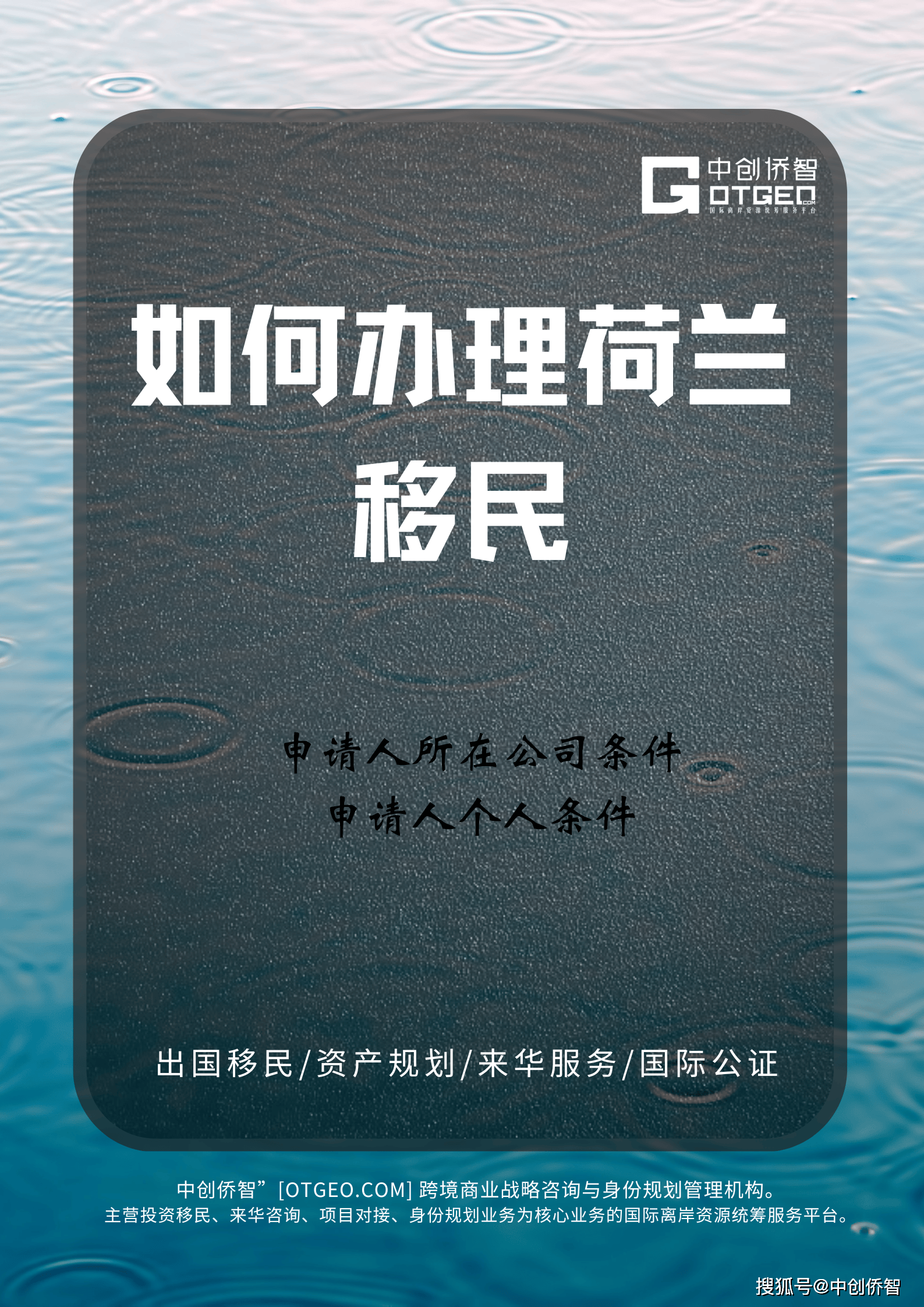如何办理荷兰移民