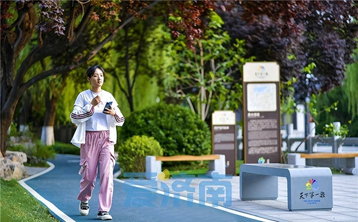 济南长6.6公里泉水绿道建成，登录智能系统可实时查询运动人数