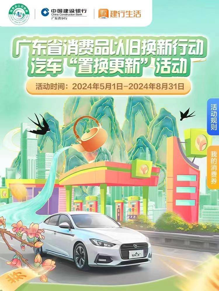 数字金融助力消费，“以旧换新”正当时，数万人涌进建行生活