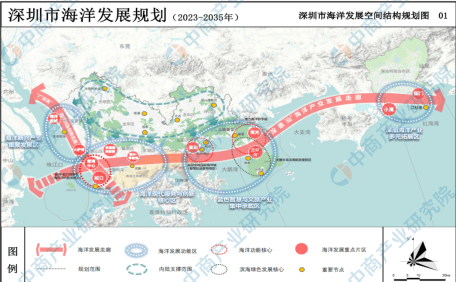 2024年深圳海洋产业空间布局分析（图）