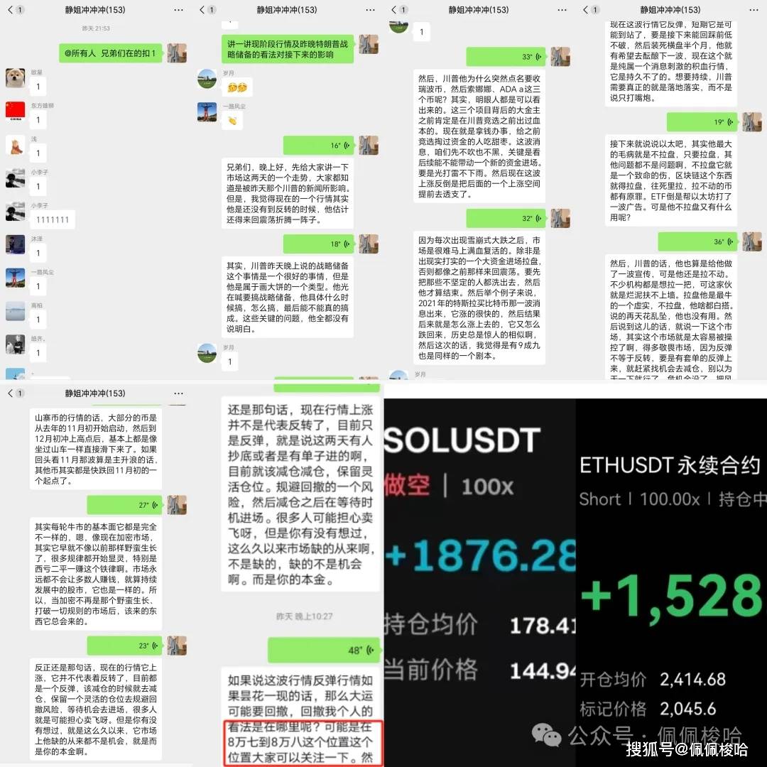 杀猪盘！比特币闪崩暴跌1万刀！BTC要跌出新低！如何抄底？高点逃顶！TRUMP赢麻了！ODINDOG、ODINCAT持续吃肉！
