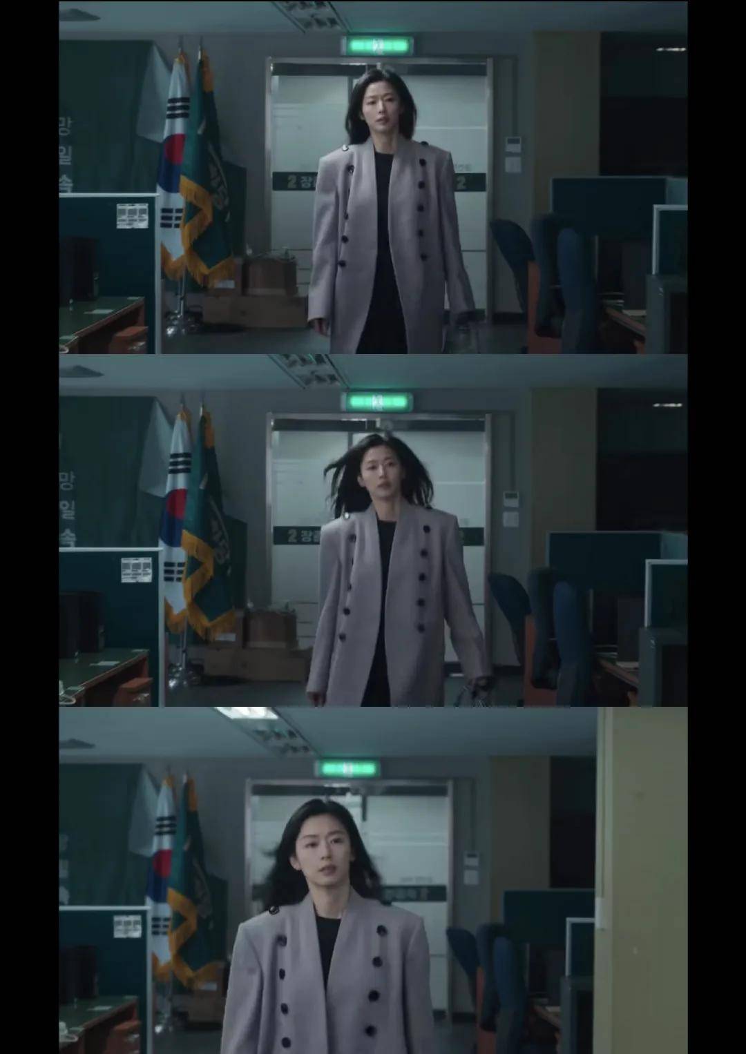 44岁要去“竞选总统”的全智贤，穿衣风格都变了！