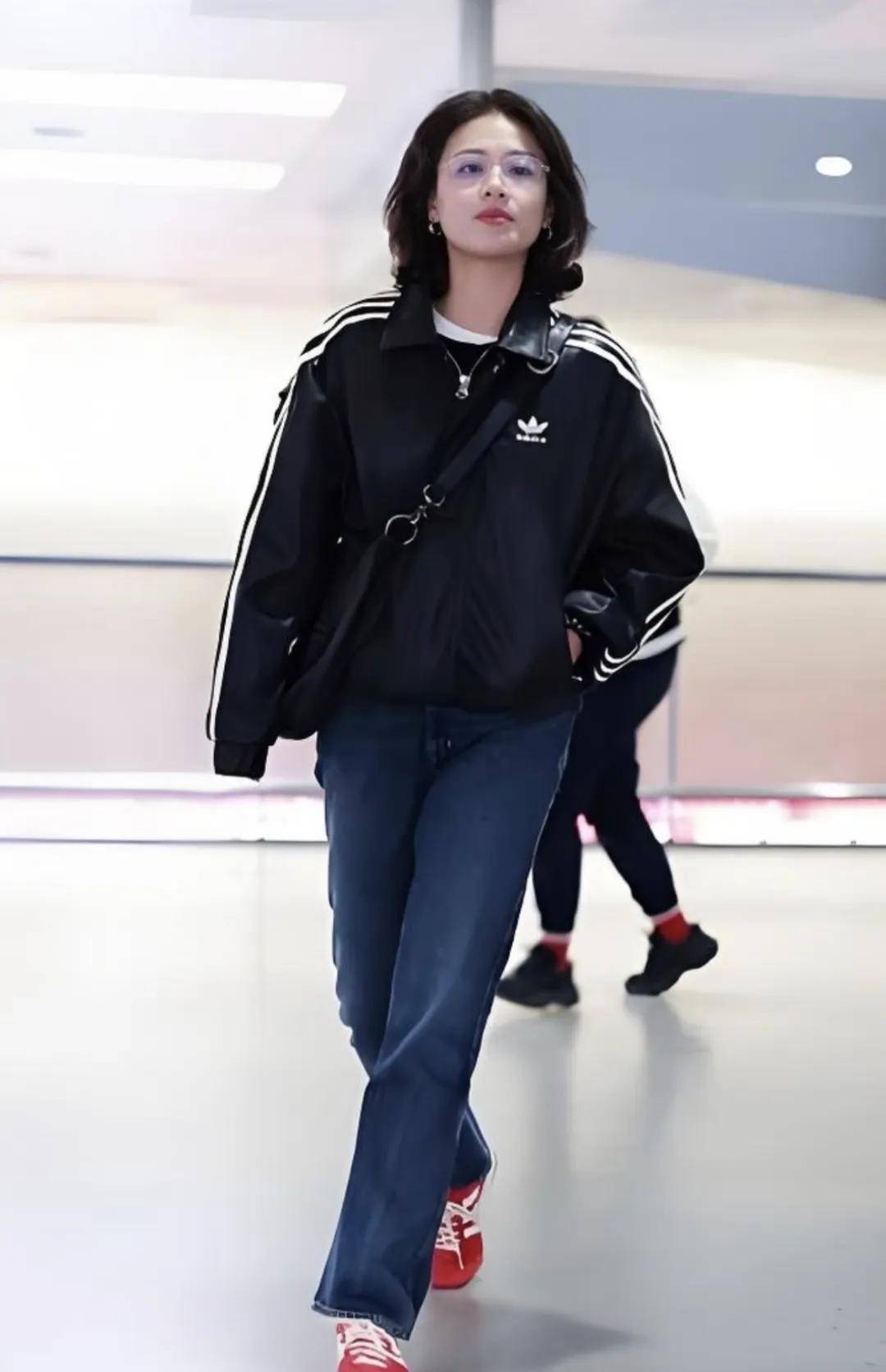 马思纯《花少7》穿搭好圈粉,简直是入秋穿衣模板!